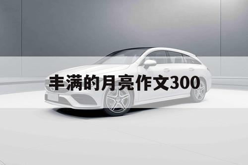 丰满的月亮作文300（月亮作文200字）