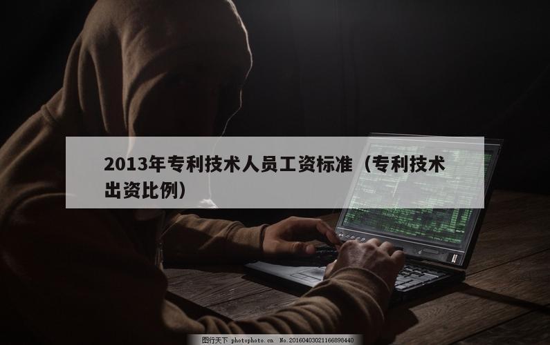 2013年专利技术人员工资标准（专利技术出资比例）