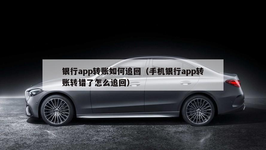 银行app转账如何追回（手机银行app转账转错了怎么追回）