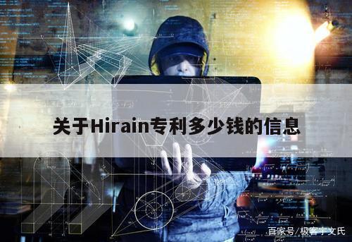 关于Hirain专利多少钱的信息