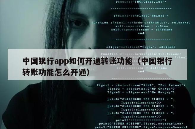 中国银行app如何开通转账功能（中国银行转账功能怎么开通）