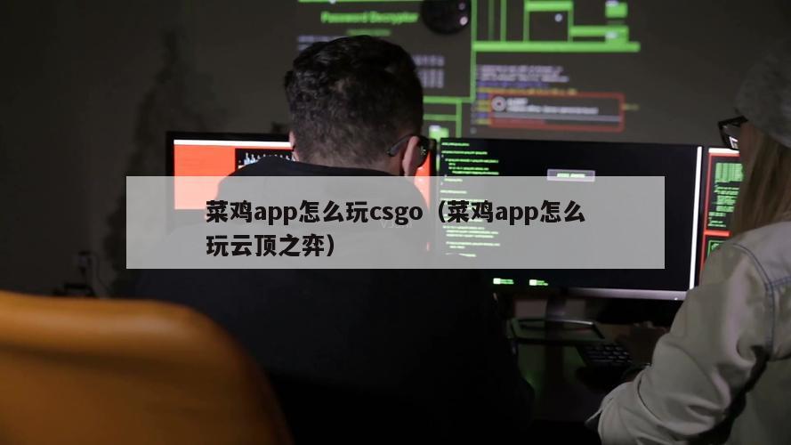 菜鸡app怎么玩csgo（菜鸡app怎么玩云顶之弈）