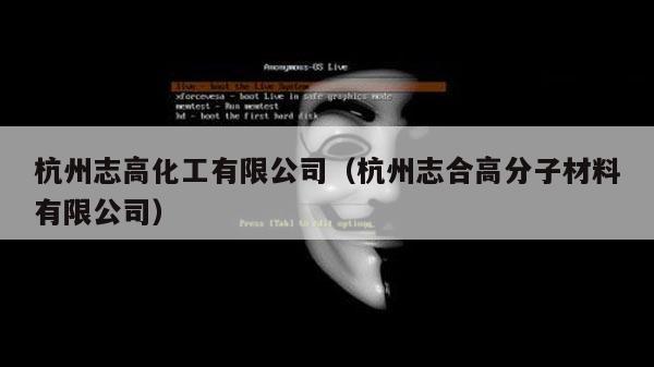 杭州志高化工有限公司（杭州志合高分子材料有限公司）