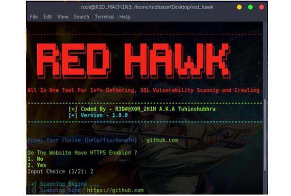RED_HAWK：基于PHP实现的信息收集与SQL注入漏洞扫描工具
