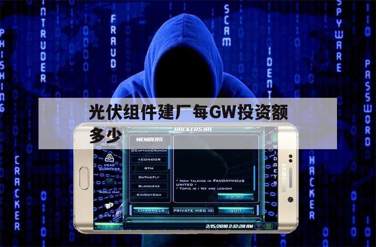 光伏组件建厂每GW投资额多少（光伏每GW多少吨多晶硅）