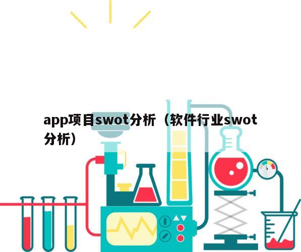 app项目swot分析（软件行业swot分析）