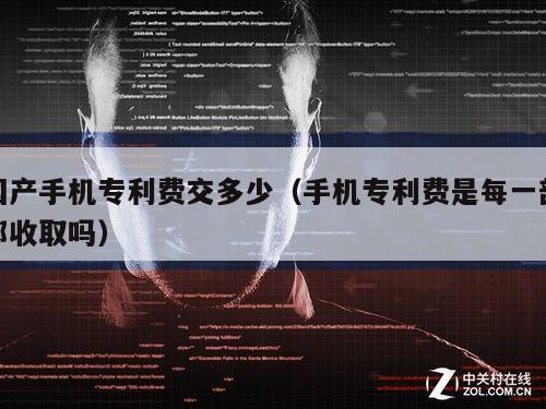 国产手机专利费交多少（手机专利费是每一部都收取吗）