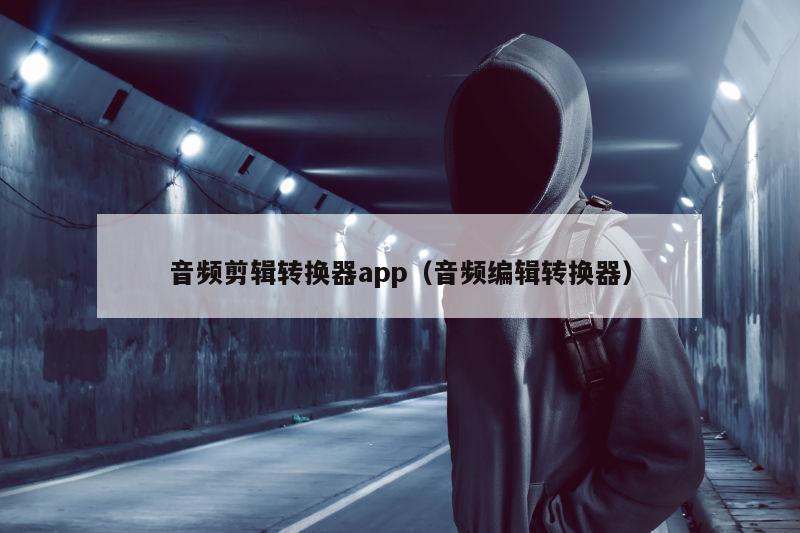 音频剪辑转换器app（音频编辑转换器）