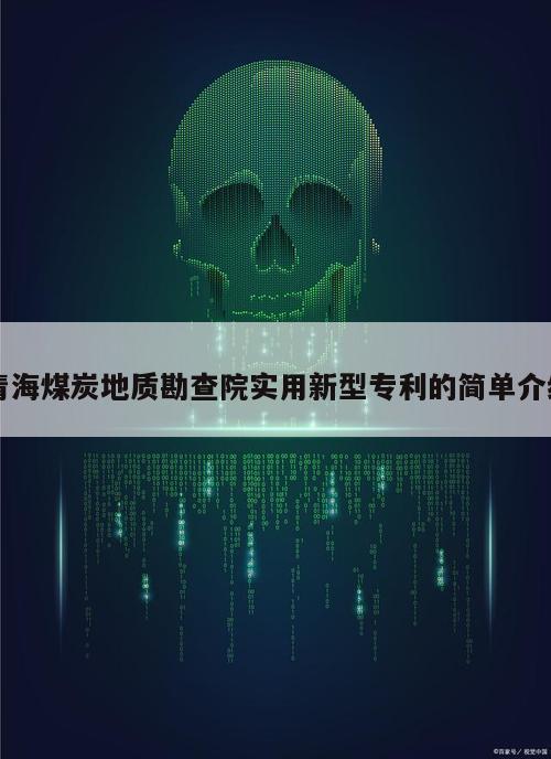 青海煤炭地质勘查院实用新型专利的简单介绍