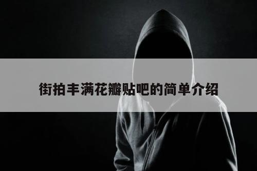 街拍丰满花瓣贴吧的简单介绍