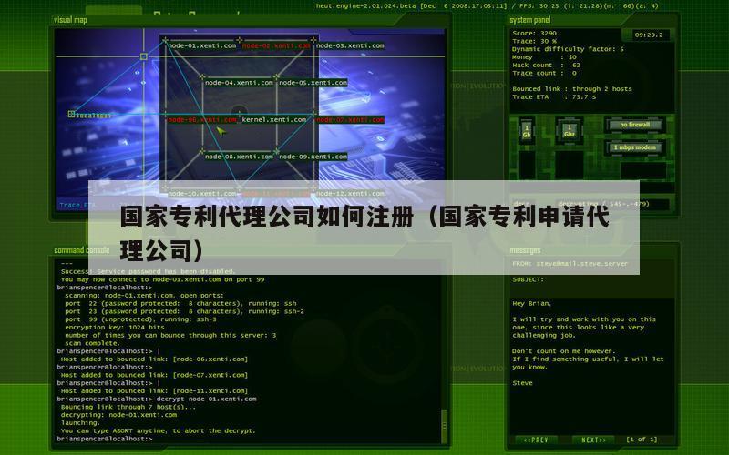 国家专利代理公司如何注册（国家专利申请代理公司）