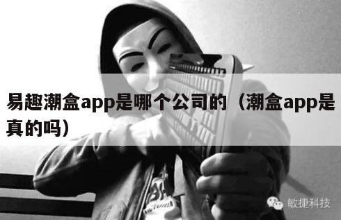 易趣潮盒app是哪个公司的（潮盒app是真的吗）