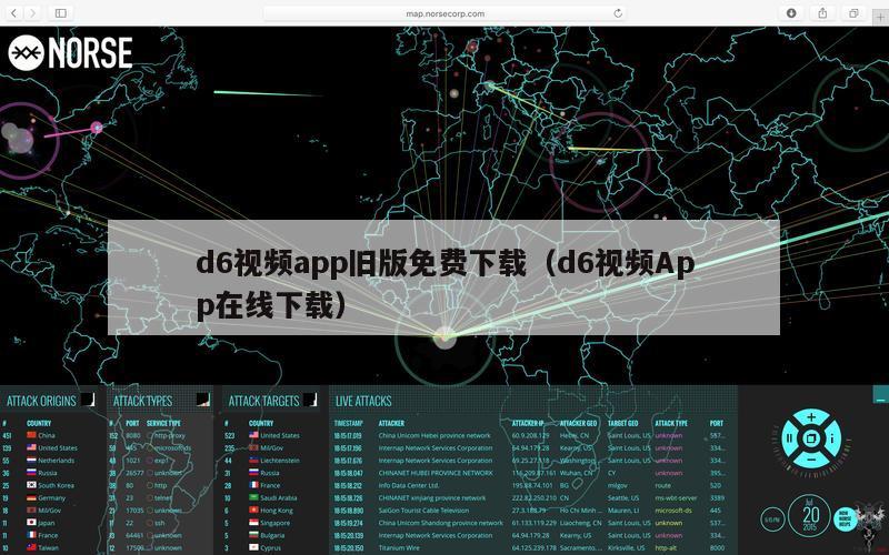 d6视频app旧版免费下载（d6视频App在线下载）