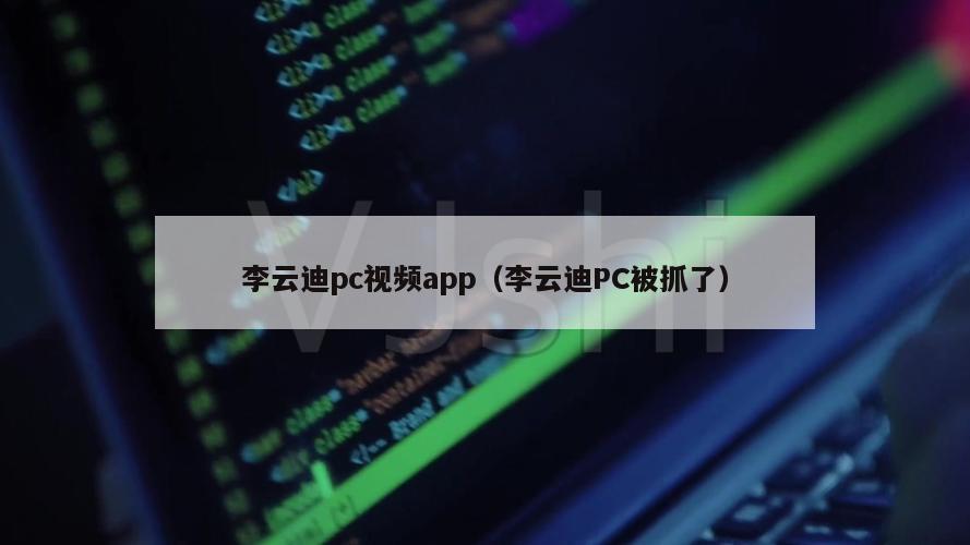 李云迪pc视频app（李云迪PC被抓了）