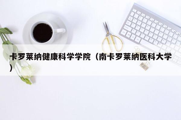 卡罗莱纳健康科学学院（南卡罗莱纳医科大学）