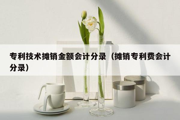 专利技术摊销金额会计分录（摊销专利费会计分录）