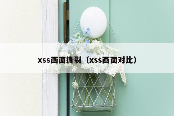 xss画面撕裂（xss画面对比）