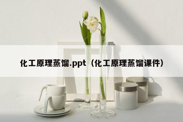 化工原理蒸馏.ppt（化工原理蒸馏课件）