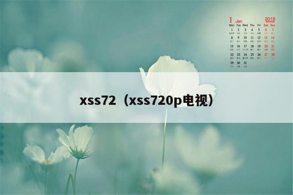 xss72（xss720p电视）