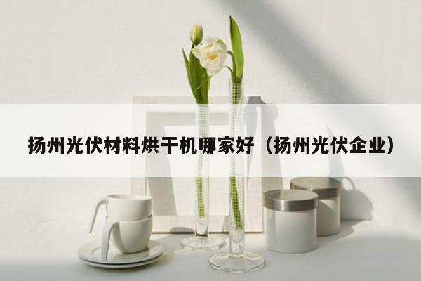 扬州光伏材料烘干机哪家好（扬州光伏企业）