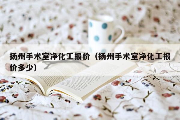 扬州手术室净化工报价（扬州手术室净化工报价多少）