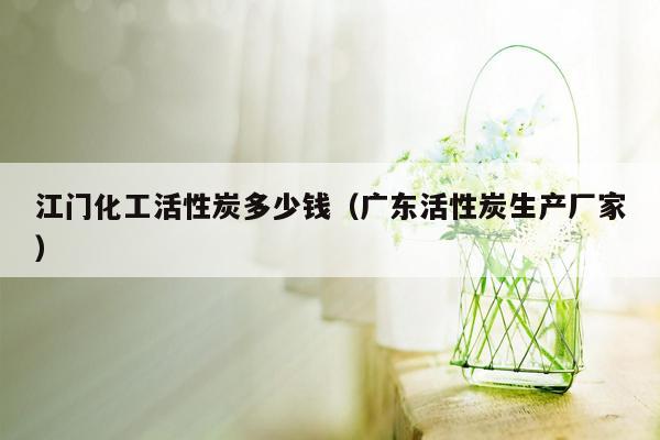 江门化工活性炭多少钱（广东活性炭生产厂家）