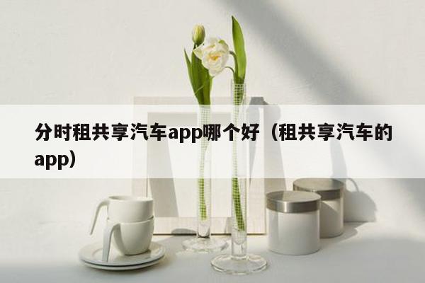 分时租共享汽车app哪个好（租共享汽车的app）