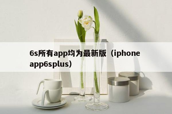 6s所有app均为最新版（iphone app6splus）