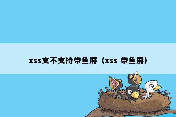 xss支不支持带鱼屏（xss 带鱼屏）