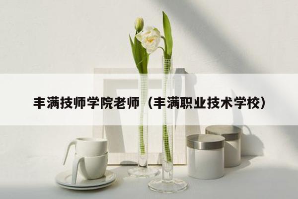 丰满技师学院老师（丰满职业技术学校）