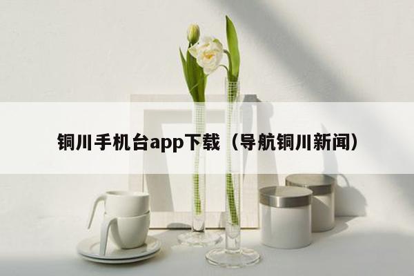 铜川手机台app下载（导航铜川新闻）