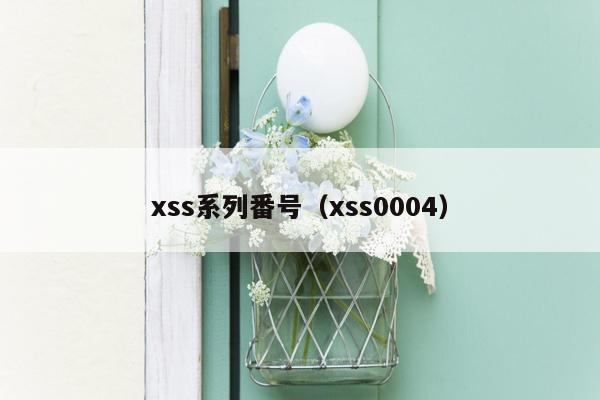 xss系列番号（xss0004）