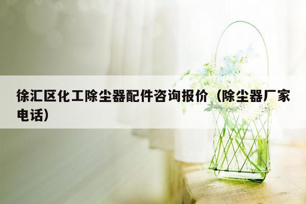 徐汇区化工除尘器配件咨询报价（除尘器厂家电话）