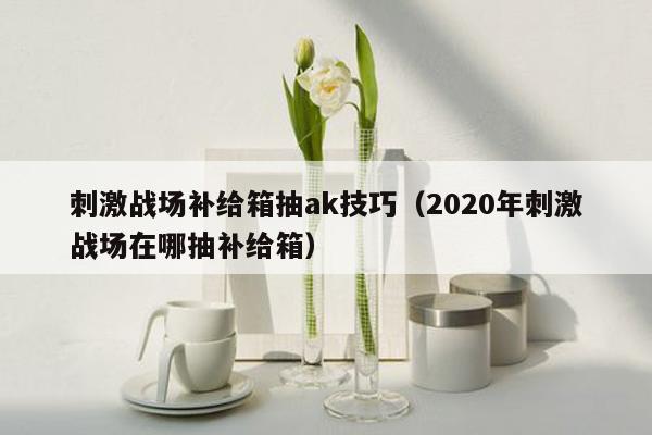 刺激战场补给箱抽ak技巧（2020年刺激战场在哪抽补给箱）